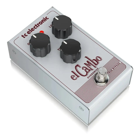 Pedal De Efectos Tc Electronic El Cambo Overdrive Para Guitarra Eléctrica Blanco