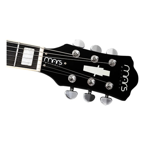 Guitarra Eléctrica Mars Hollowbody 335 Custom De 6 Cuerdas, Verde Oscuro Diestro Palo De Rosa