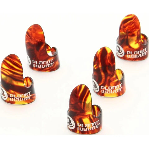 D'addario Planet Waves 4csh6-5 Set De 5 Piezas Uñas Para Guitarra Carey Grande