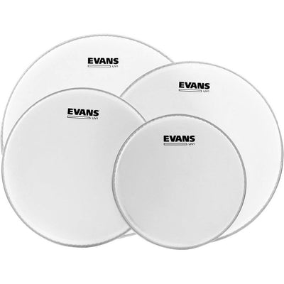 Juego De Parches P/tom 12, 13 Y 16 Pulgadas Evans Epp-uv1-s