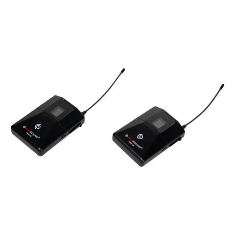 Micrófono Inalámbrico Prosound Pwk-30set Diadema Lavalier Instrumento Negro