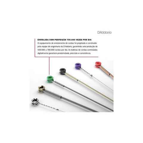Cuerdas Bajo Eléctrico Daddario 4cds 45-107 Exl170bt