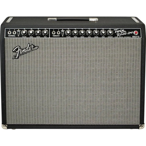 Amplificador De Guitarra Fender 65 Twin Reverb 85 Watts Negro