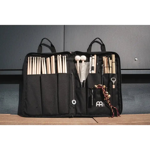 Baquetero Amplio Once Bolsillos Internos Meinl Mssb Negro