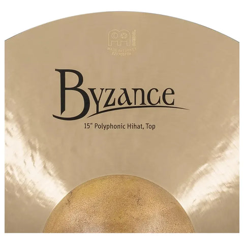 Platillos Hihats Polifónicos Byzance Meinl 15  B15poh Dorado