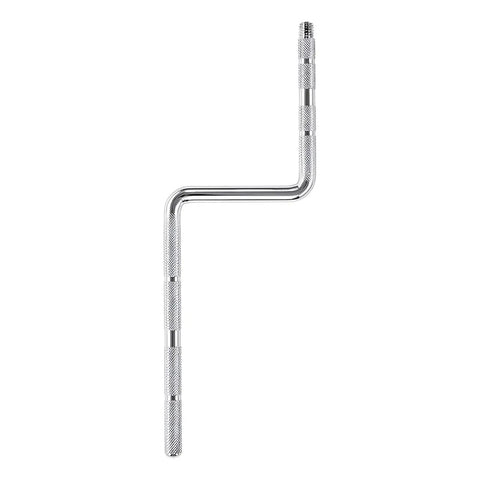 Soporte Meinl Tipo Z Para Cencerros Y Redobas, De Acero Cromado Plata