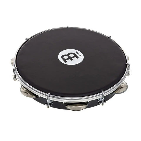 Pandero Con Parche De Napa Plastico Abs Meinl Pa10abs-bk-nh Negro