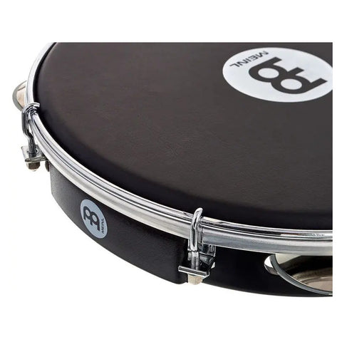Pandero Con Parche De Napa Plastico Abs Meinl Pa10abs-bk-nh Negro