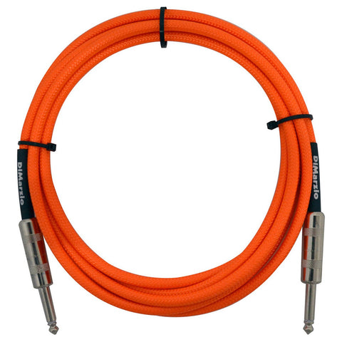 Cable P/instrumento 3 M Naranja Neon Dimarzio Ep1710 Orn