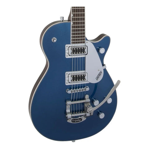 Guitarra Eléctrica Gretsch Electromatic G5230t Jet Ft Caoba Azul Brillante Diestro Aleutian Blue Nogal Negro