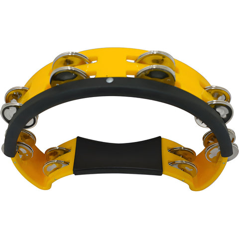 New Beat Pt-81n/p Pandero De Mano Media Luna Amarillo