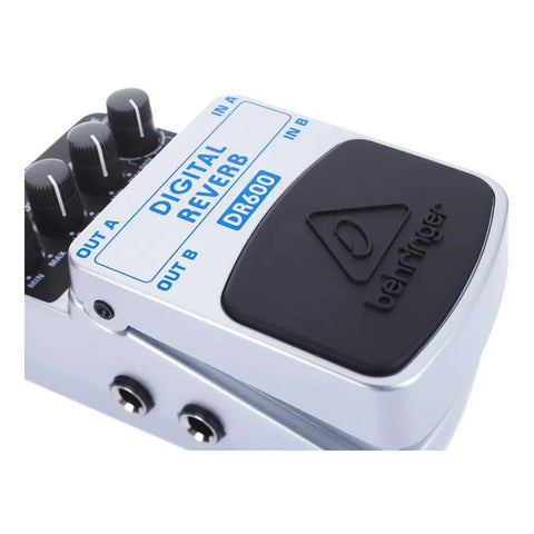 Pedal P/ Guitarra Reverb Digital Estéreo, Behringer Dr-600 Gris