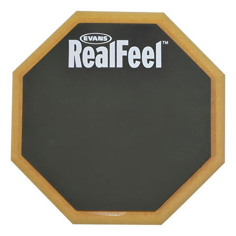 Practicador 6 PuLG Dos Caras De Hule 8 Mm Evans Rf6d Verde