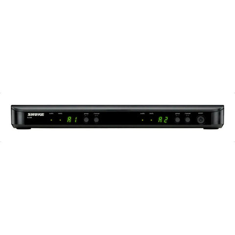 Micrófono Inalámbrico Shure Blx Series 288/sm58 Color Negro