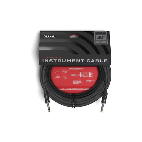 Daddario Pw-amsg-30 Cable Instrumento Guitarra Bajo 9 Metros