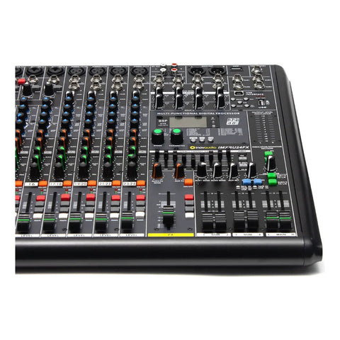 Mezcladora Análoga De 24 Canales Efectos Inovaudio Imxbu24fx