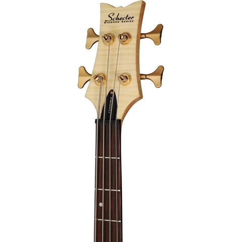 Schecter Stiletto Custom-4 Snt Bajo Eléctrico Act 4 Cuerdas Orientación De La Mano Diestro Brillante