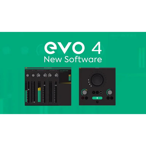 Audient Evo 4 Interfaz De Audio 2 Entradas 2 Salidas Usb Bus Negro