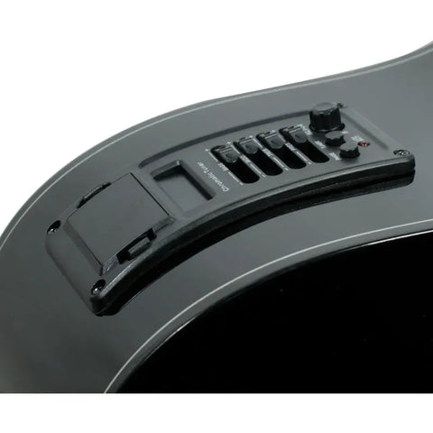 Guitarra Electroacústica La Sevillana Tx-200ceq Blk Negro