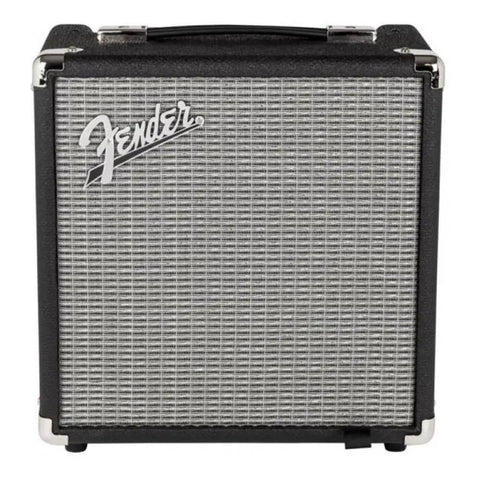 Amplificador Para Bajo Rumble Series 25 Color Negro/plata Fender