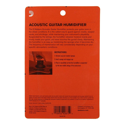 Humidificador Para Guitarra Acustica Planet Wave Gh