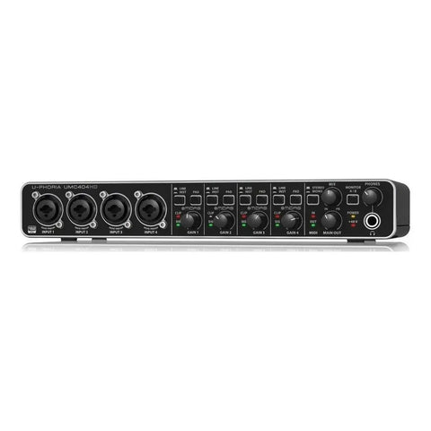 Behringer U-phoria Umc404hd Interfaz De Audio Usb 4 Canales