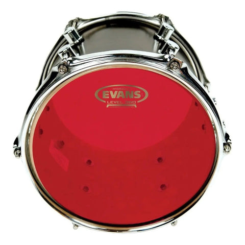 Parche Hidráulico 10 Pulgadas Evans Drumheads Tt10hr Rojo