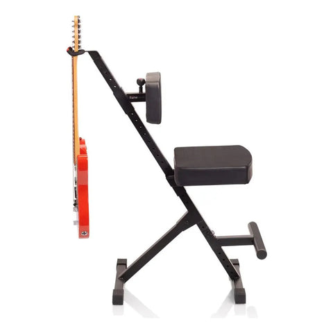 Soporte Con Banco Guitarra Frameworks Gfw-gtr-seatdlx Negro