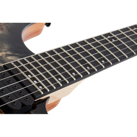 Guitarra Eléctrica Sólida 6 Cuerdas Schecter C-6 Pro Cbu Diestro Charcoal Burst Wengué