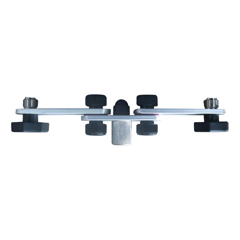 Soporte Adaptador Quiklok Mp/900 Doble Brazo Hierro Para Micrófonos