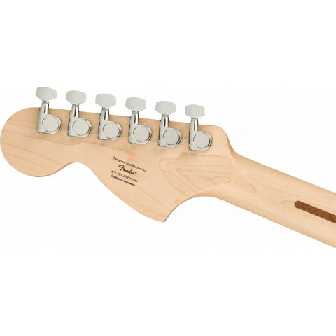 Guitarra Eléctrica Squier By Fender Affinity Series Stratocaster De Álamo Black Brillante Con Diapasón De Arce Diestro