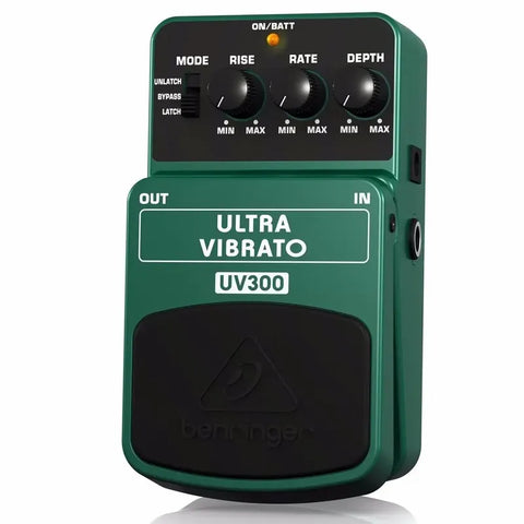 Behringer Uv-300 Pedal Ultra Vibrato Totalmente Nuevo Color Verde