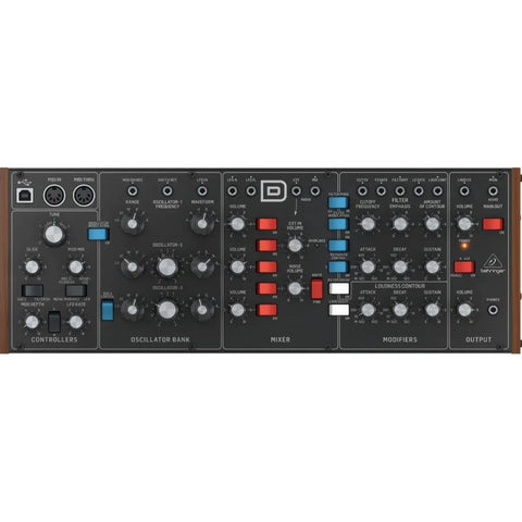 Behringer Model D  Sintetizador Analógico Monofónico Deskto