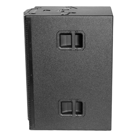 Subwoofer Activo Montarbo Nettuno 20 1600w 2x15 Pulgadas Negro