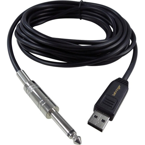 Cable De Interfaz De Guitarra A Usb Behringer Guitar 2 Usb