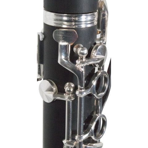 Clarinete De Plastico Abs Teclas En Plata Wesner Scl1100