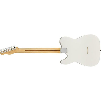 Guitarra Eléctrica Fender Player Telecaster De Aliso White Color Polar White Material Del Diapasón Arce Orientación De La Mano Diestro