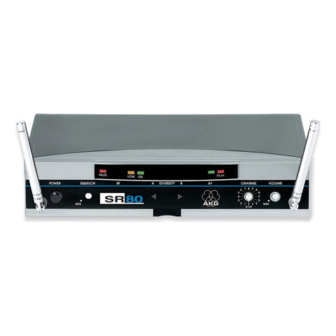 Receptor Inalámbrico Para Micrófono Akg® Sr80 Gris