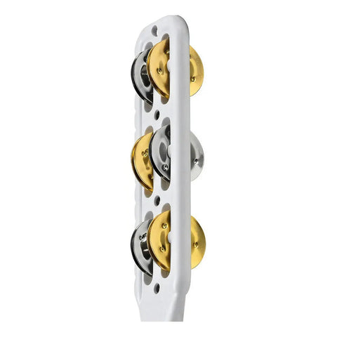 Meinl Jg1m-wh Pandero Stick Crótalos Estilo Guiro Percusión Color Blanco