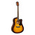 Pack Guitarra Electroacústica Washburn Ad5cepack Tobacco