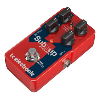 Pedal De Efecto Tc Electronic Sub 'n' Up Octave Rojo