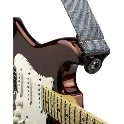 Correa Guitarra Bajo Planet Waves 50bal04 Nylon Ajustable 1.5m Gris