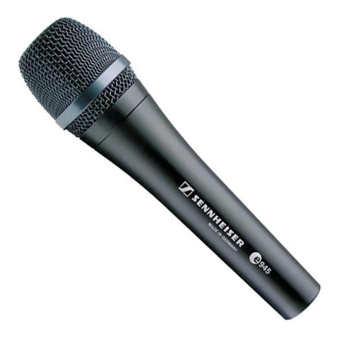 Micrófono Vocal Dinámico Super Cardioide Sennheiser E945 Negro