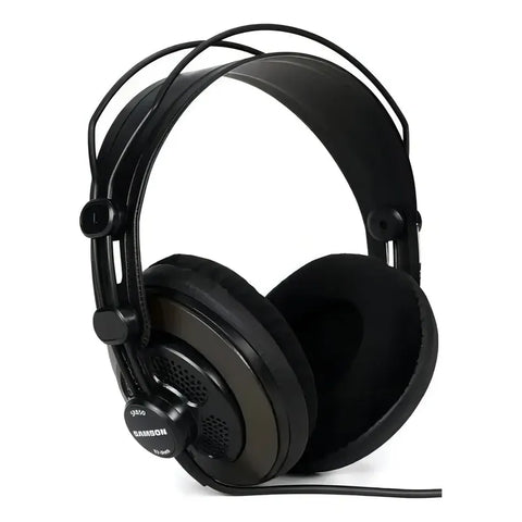 Audífonos Over-ear Samson Sr850 Gamer Con Cancelación De Ruido Negro