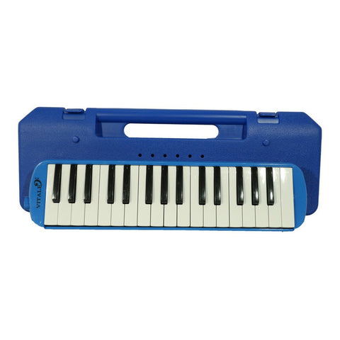 Melodica Azul 32 Teclas Con Estuche Rigido Vitale Qm32-bl Azul