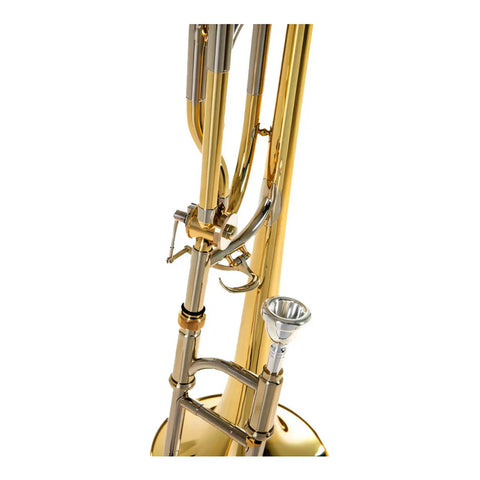 Trombón De Vara Roy Benson Tt227f Transpositor Bb/f/gb Metal Grande