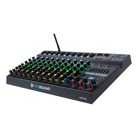 Mezcladora 12 Canales Con Efectos Usb Prosound Pamx-12rs