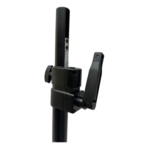 Poste Tubo Con Sistema Elevación Bafle Sub Gremori Gmr-tyw16 Color Negro