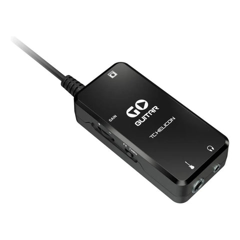 Interfaz Tc Helicon Go Guitar Para Guitarra Ios Android Con Salida Auriculares