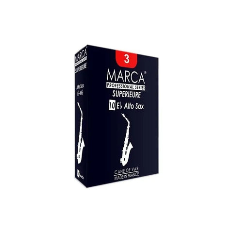 Cañas Para Saxofón Alto Marca Reeds De Fuerza 3.5  Pack De 10 Unidades